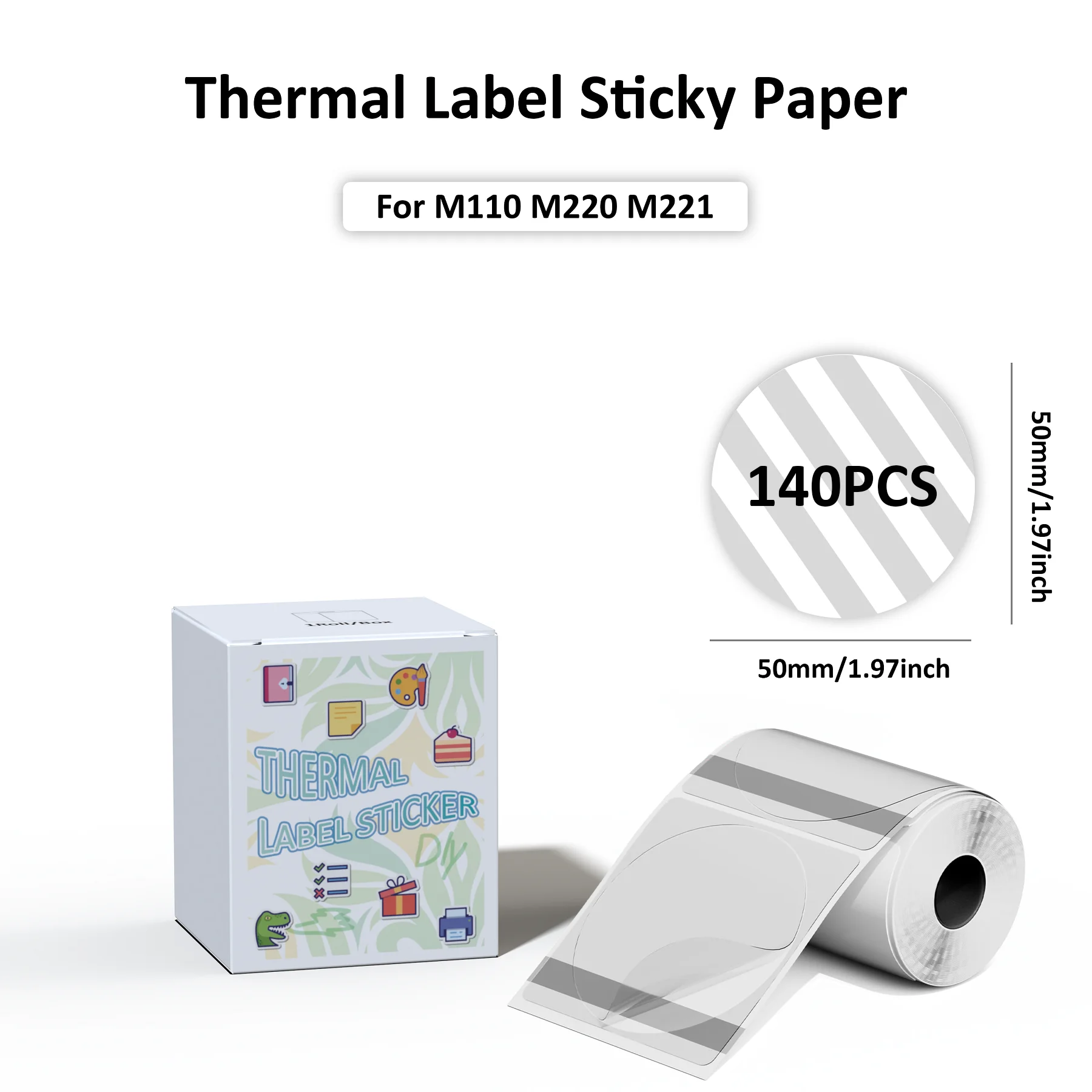 690pcs 3 Rolls Label Sticker For Phomemo M110 M200 M220 Self-Adhesive Direct Thermal Labels Printer Waterproof Label Paper 30x20mm 320x3 450a0fc7 C2a6 460d 8c72 F02aa2029dc0.10bd9d6681103219b32c26826742db1c