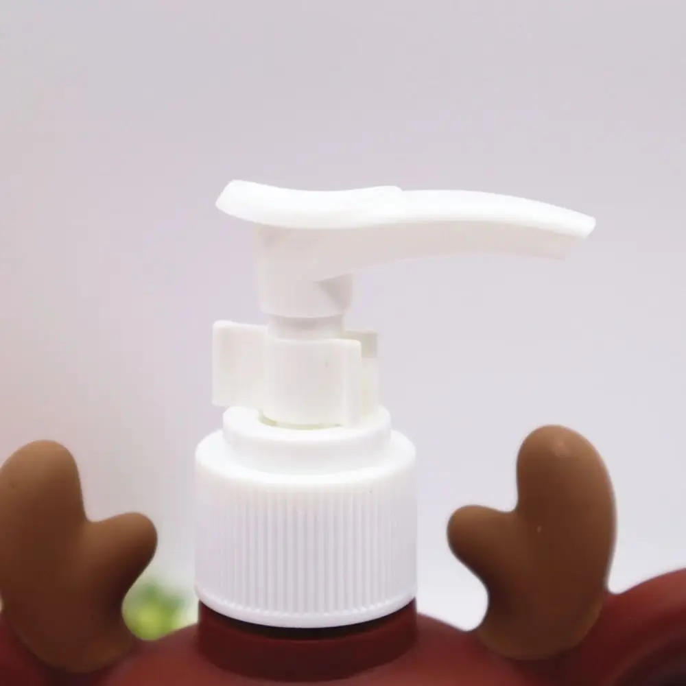 Cute Cartoon Empty Pump Bottle Sub-Bottling Press Type Soap Dispenser Large Capacity Refillable Shower Gel Bottle Bathroom