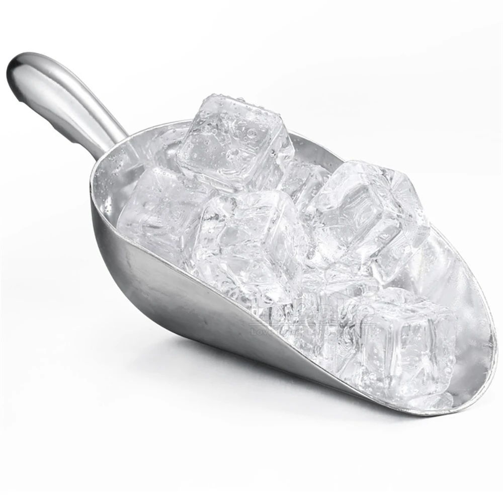 Aluminum Alloy MultiFuntional Tea Shovel Ice Spoon Flour Rice Raw Materials Coffee Bean Holder Popcorn Dried Fruit Scoop