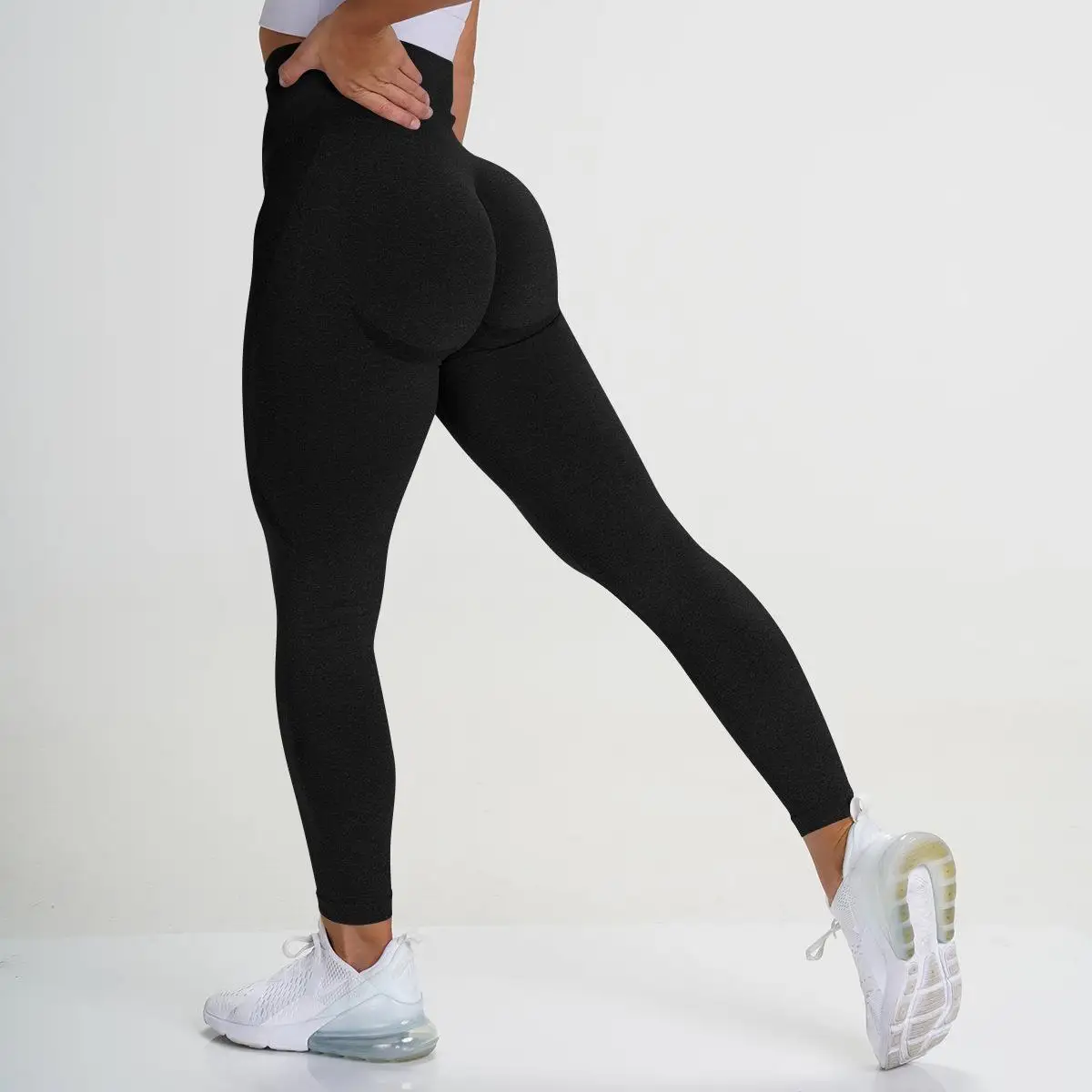 

High Waist Leggings for Women, Fitness Bubble Butt Legging, Push Up Gym Sport Leggins, Workout Jeggings