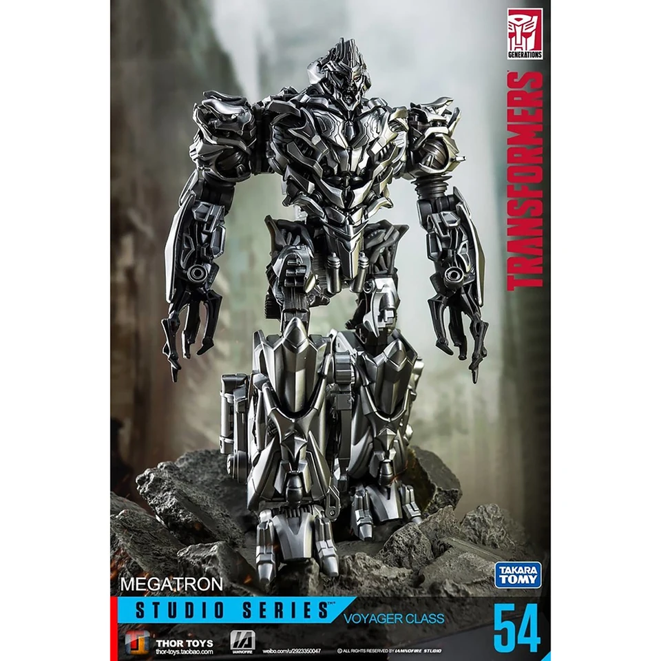 재고 오리지널 하스브로 트랜스포머 스튜디오 시리즈 54 보이저 클래스 메가트론 컬렉션 모델, 액션 피규어 장난감  선물-Freehip.co.kr