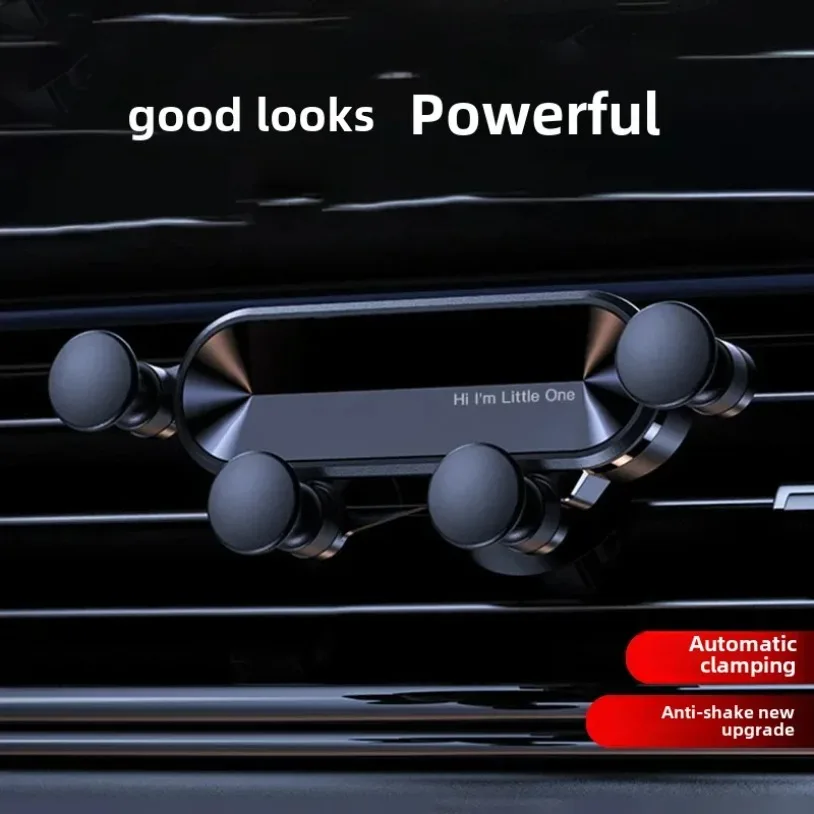 Gravity Car Phone Holder Air Vent Mount Cell Phone Holder in Car Mobile Support For iPhone 16-12 Xiaomi Universal GPS Stand