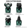New Smart Electric Shaver LCD Digital Display Three-head Floating Razor USB Rechargeable Washing Multi-function Beard Knife 4