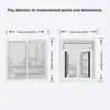 Window Screen Magnetic Anti-mosquito Screen with Strong Adhesion Adjustable Mesh Window for Prevention Adjustable Window Screen 3