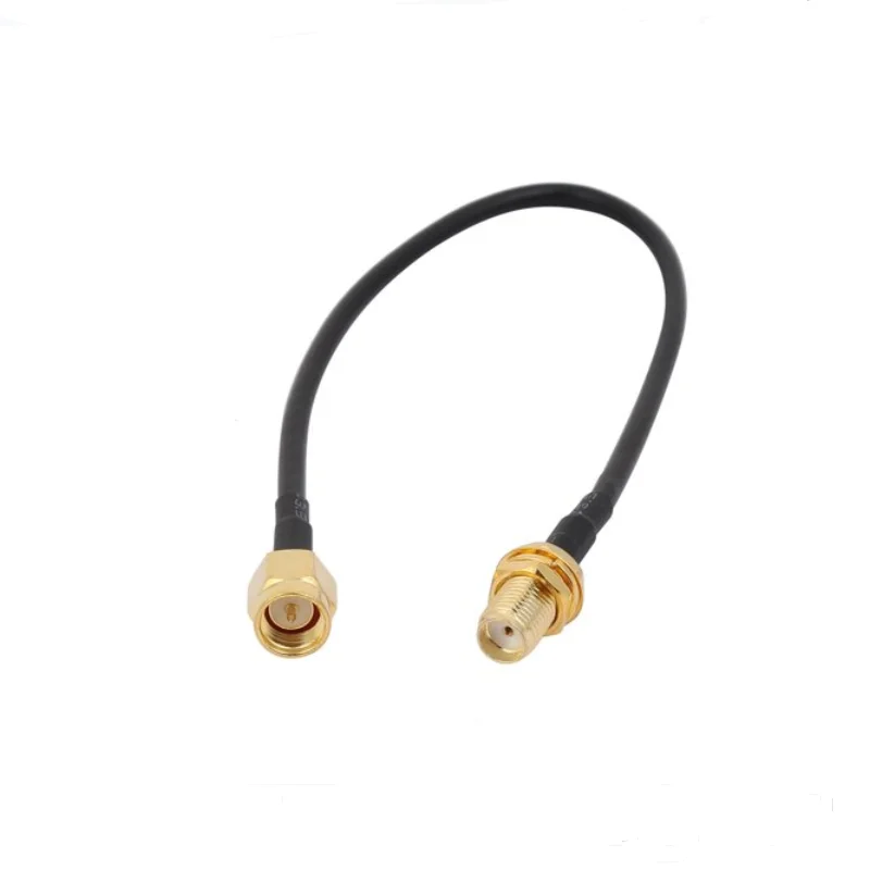

Antenna Extension Cable Assembly Patch Lead SMA Male To SMA Female Connector, RG174 Coaxial Cable 15cm