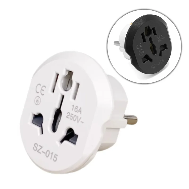 Universal 16A 250V International Plug Adapter Converter