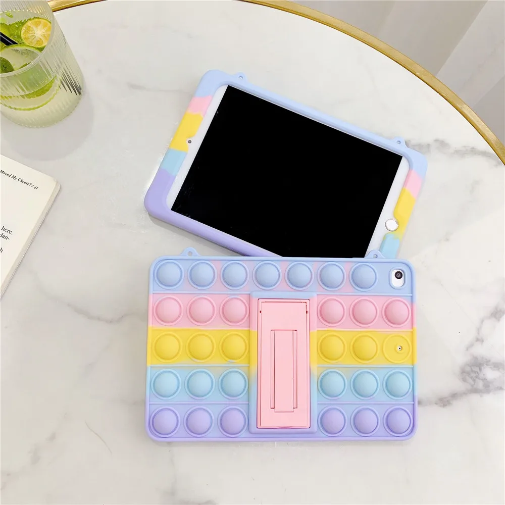 Silicone Tablet Stand Cover para Lenovo, Kids