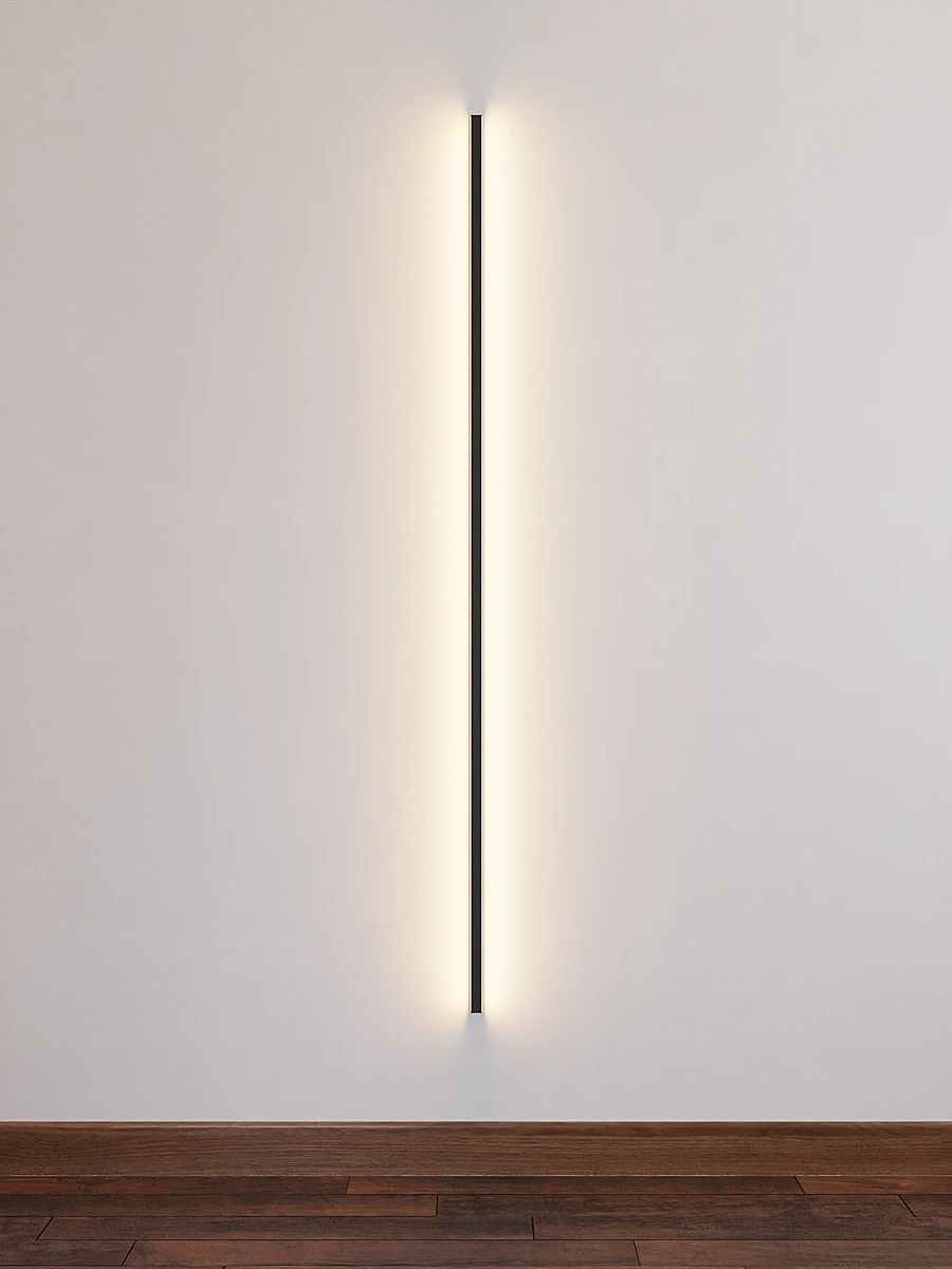 minimalist long strip wall lamp Bedroom, bedside,balcony, hallway Nordic minimalist and personalized creative LED wall lamp