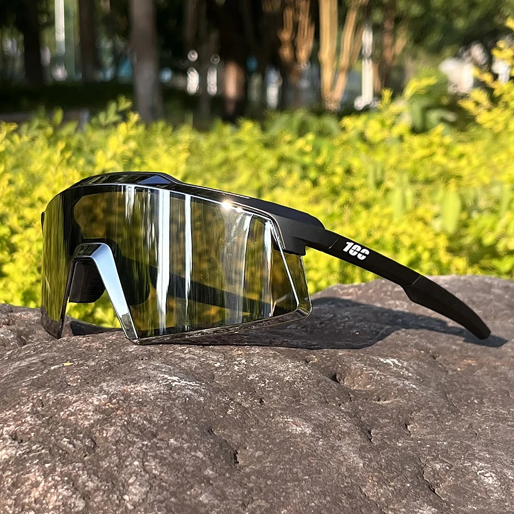 100er Sport-Sonnenbrille, Rennrad-Fahrradbrille, Mountainbike, Reiten, Schutzbrille, Brillen, MTB, Fahrrad-Sonnenbrille – Detail 5