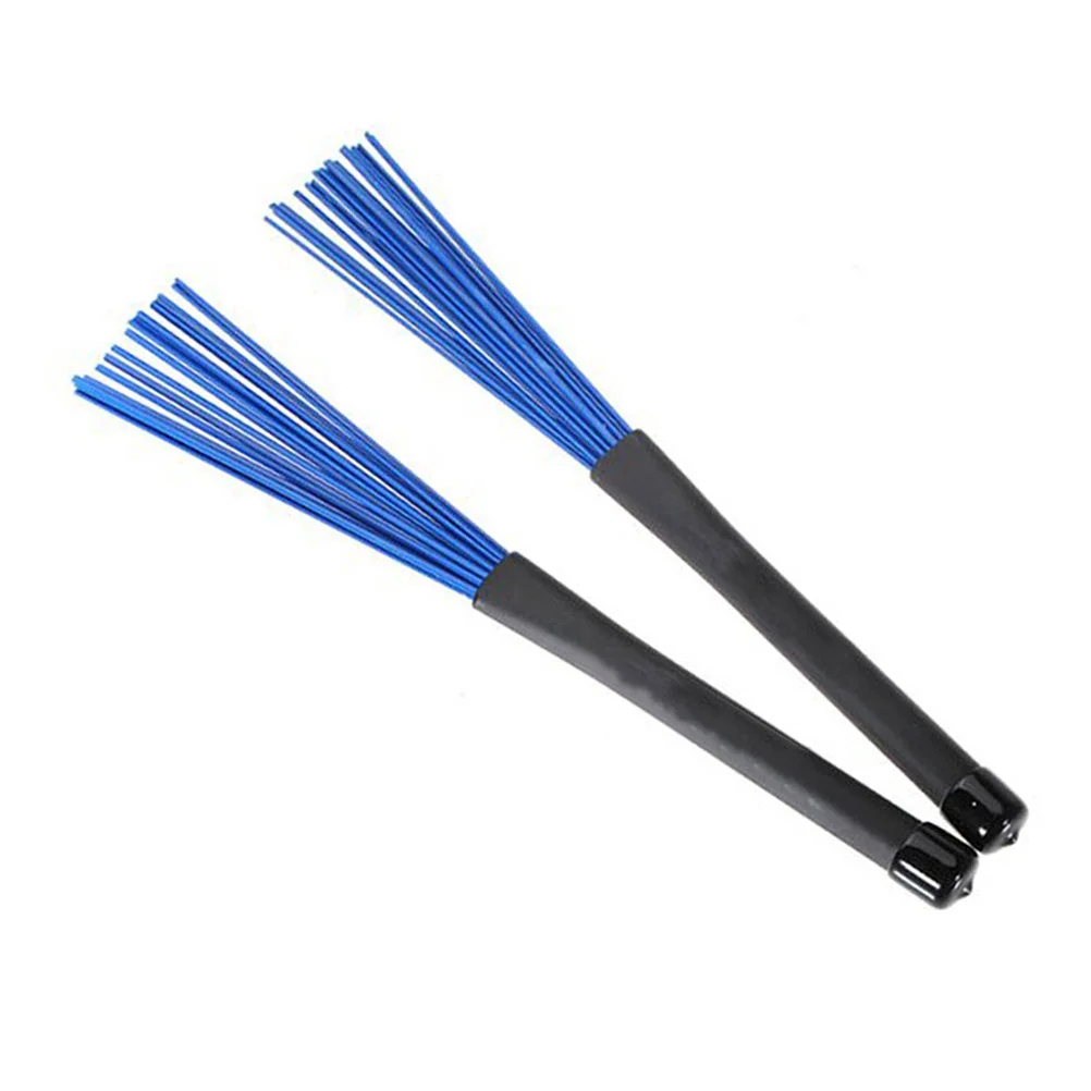 

Pair of Retractable Telescopic Handles Percussion Drum Sticks for Jazz /Rock (Blue)