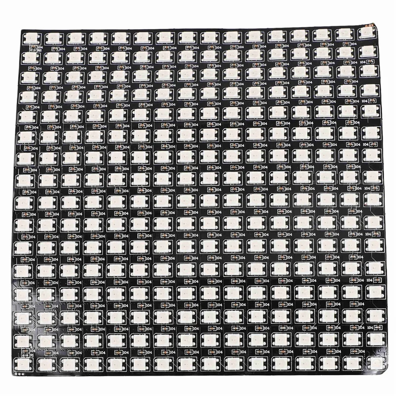 LC-WS2812 LED 프로그래밍 가능 조명, 개별적으로 주소 지정 가능, 비디오 디스플레이용, DC5V (16X16)