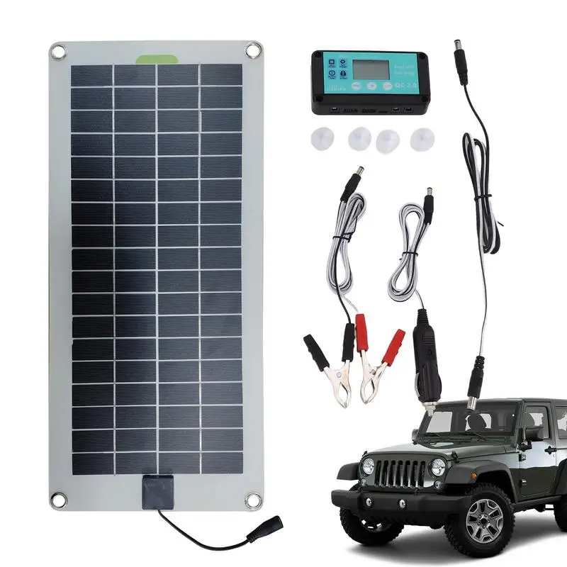 

Solar Panel Kit Creative 12V Solar Panel Battery Charger Trickle Charging Solar Panel Battery Car Bike Charger Bike Accessories
