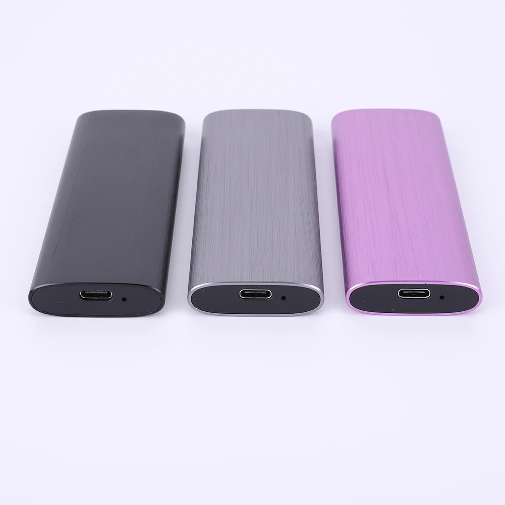 솔리드 스테이트 드라이브 외장 인클로저 지지대 UASP, 2230, 2242, 2260/2280, M.2 SSD용, USB3.1 C타입-M.2 NGFF SSD 인클로저, 10Gbps