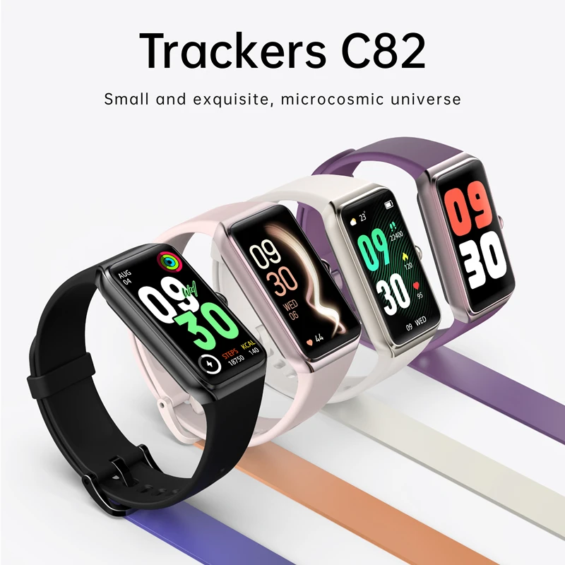 2026 New Smart Watch Women's Sports Fitness Bracelet Thermometer Health Monitor Waterproof Women Smartwatch 1