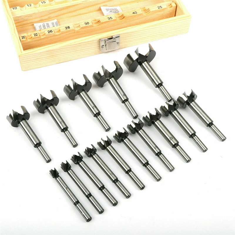 

15pcs Cross Hex Tile Drill Bits Set Opener Brick Woodworking Drill Bit Set Boring Hole Saw Cutter Wood Triangle Bit Tools Kit