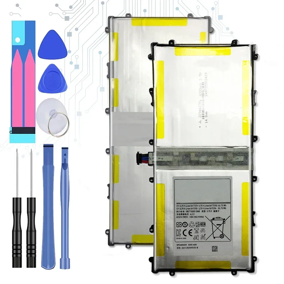 

Tablet Battery SP3496A8H(1S2P) For Samsung Google Nexus 10 Nexus10 GT-P8110 SP3496A8H HA32ARB 9000mah Authentic Battery