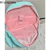 Miyagawa Colored Contrast Backpack High School Students Schoolbag 2024 New Female Causal Large Capacity Backpacks 1