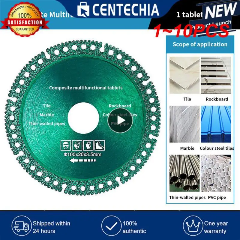 

1~10PCS 100mm Composite Multifunctional Cutting Blade Granite Marble Cutting Disc Porcelain Tile Ceramic Blades For Saw
