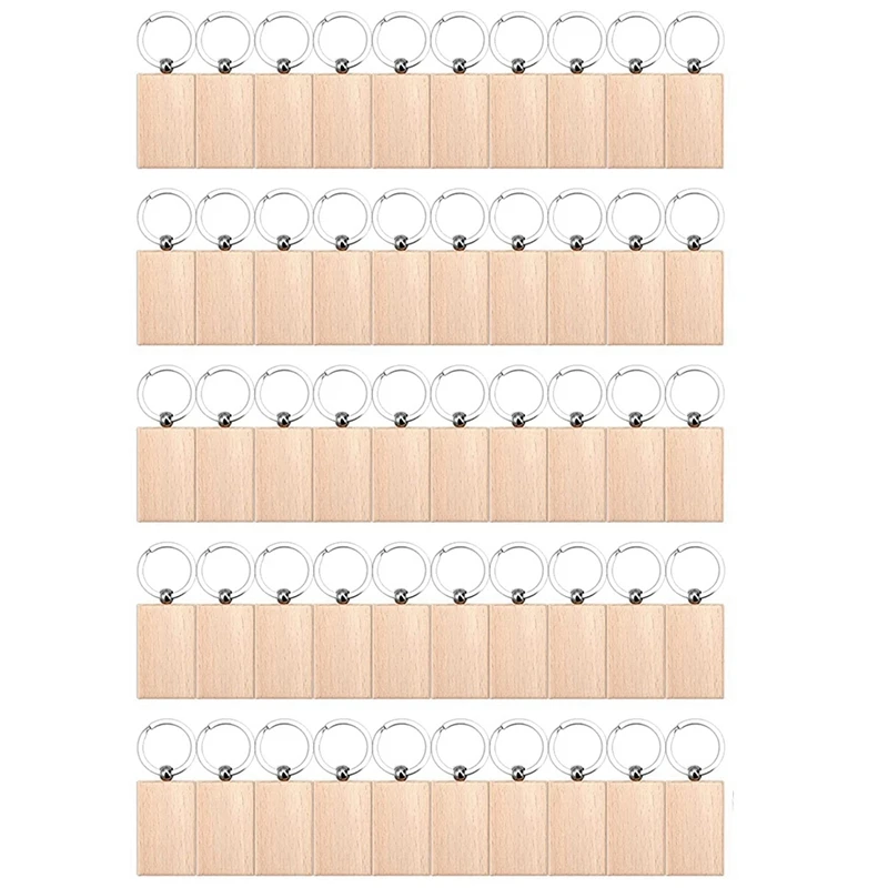 

Прямоугольные деревянные заготовки для брелоков, деревянные заготовки для брелоков из натурального дерева