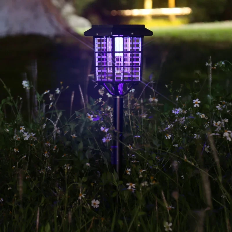ABEL Outdoor Mosquito Killer Lamp Modern Solar Vintage Insect Kill Lawn Light LED Waterproof IP65 for Courtyard Garden