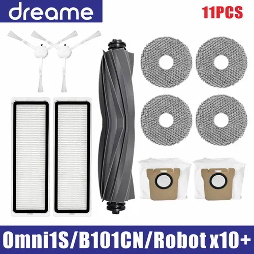 Dreame L10s Ultra / S10 Pro Accessories Mijia Omni 1S B101CN Robot X10+ Vacuum Main Side Brush Filter Mop Parts - Image 15
