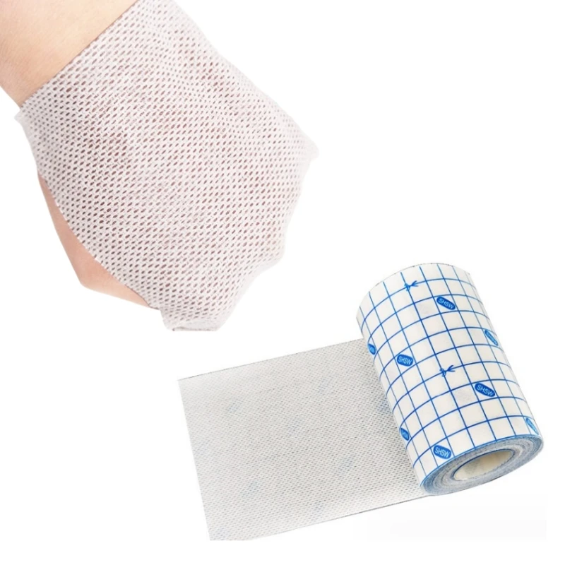 

10m Non-Woven Breathable Tape Skin Healing Protective Soft Fabric Cloth Adhesive Antibacterial Wound Dressing Fixation Bandage