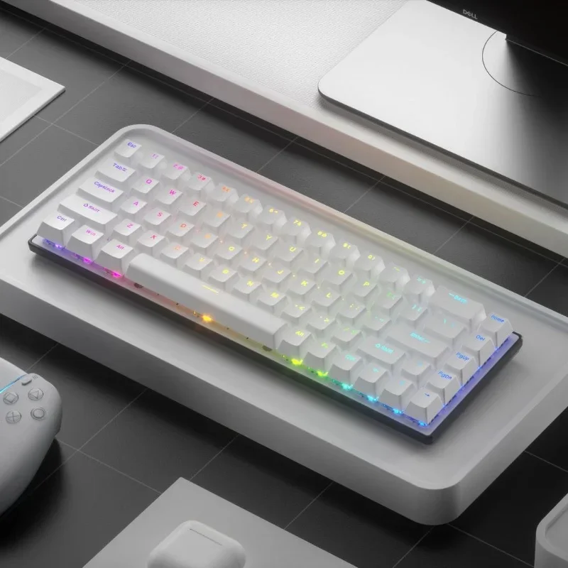 

Клавиатура атакующая Акула проводная, 68 клавиш, механическая, универсальная мини-клавиатура для работы и офиса