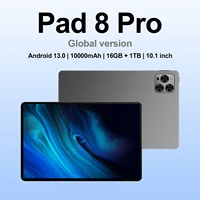 New Tablet Pad 8 Pro 10.1 inch Qualcomm Snapdragon 8 Gen2 10 Core Android 13.0 10000mAh Globale versione 16GB+1TB Android Tablet 1
