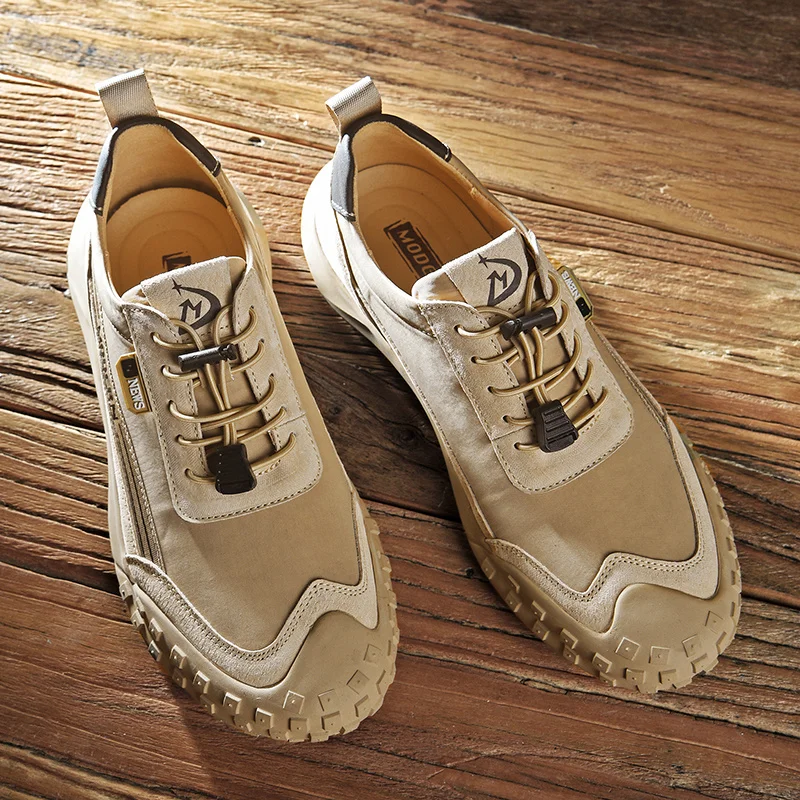 

Golden Sapling Outdoor Leisure Shoe Fashion Men's Loafers Classics Breathable Mountain Trekking Footwear Soft Men Casual Shoes