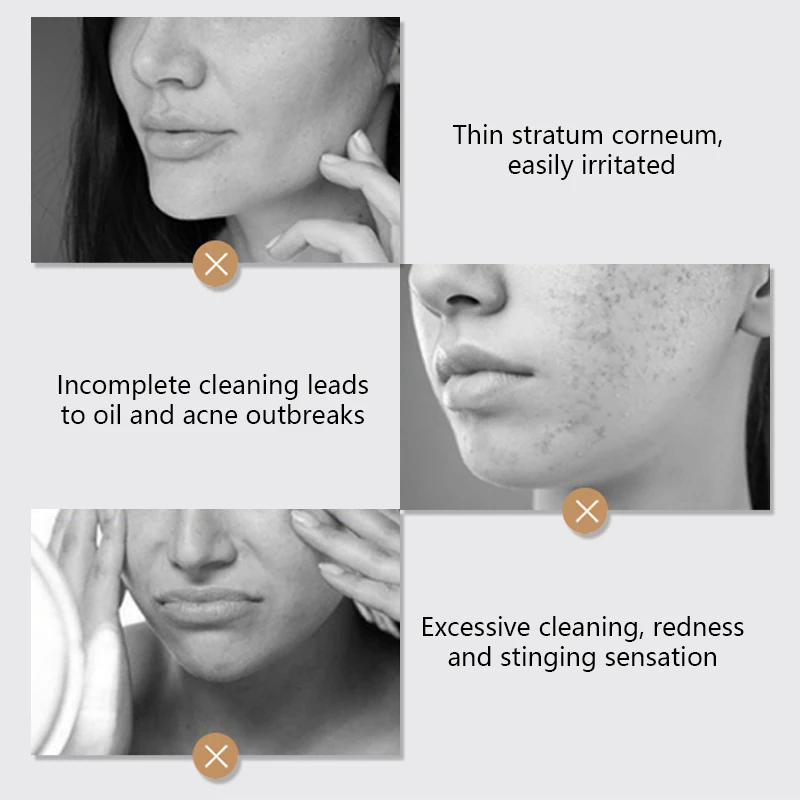 PTWOP Flower Pressure Foaming Cleanser Gentle Oil Control Moisturizing Cleanser Whitening Exfoliating Deep Removal 4