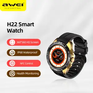 Awei H8 Smart Watch Men Women Full Touch Screen Sports Fitness Watch  Waterproof Bluetooth Smartwatch for Android iOS Bracelet - AliExpress