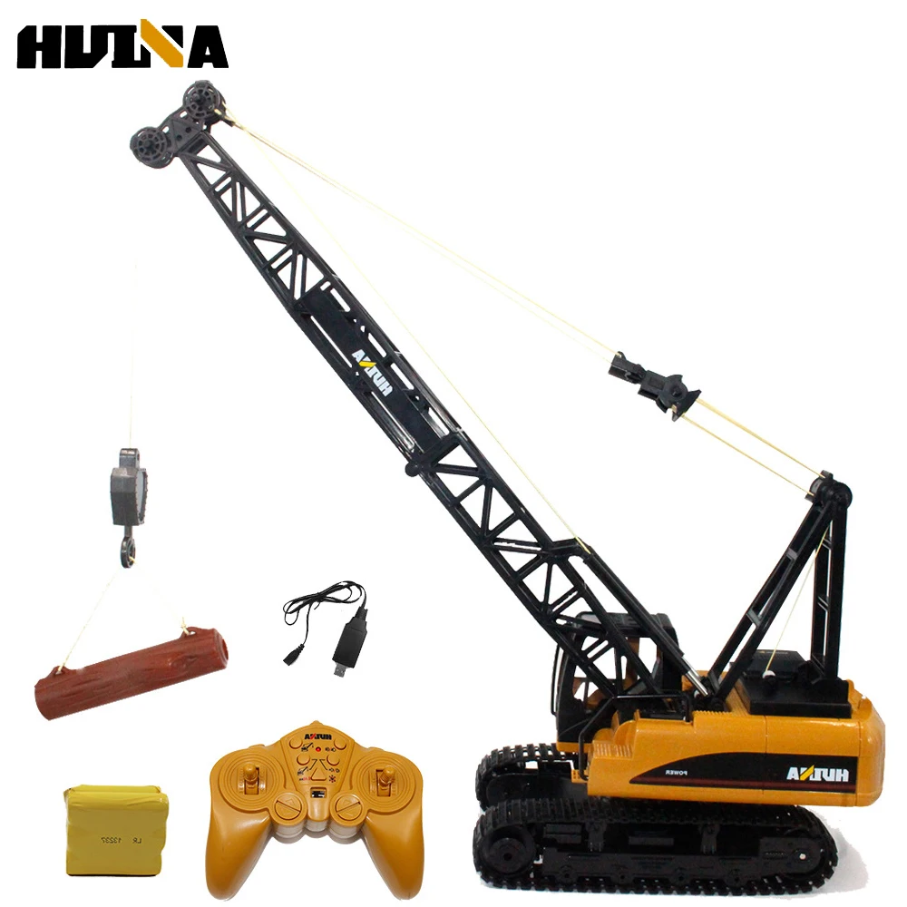 Huina 15 channel Rc Crane Model Alloy 2.4G Wireless Large Remote