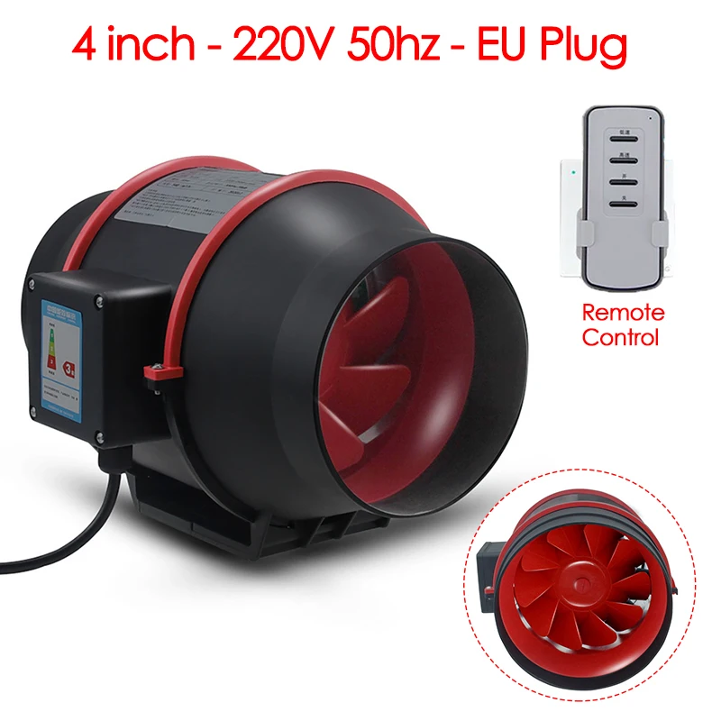 ไอเสียพัดลม 96 มม.ควบคุมความเร็วผสมกระแสเงินสดพัดลมอินไลน์ 220V ความเร็วสูง Quiet ไอเสียพัดลมสําหรับช่องระบายอากาศภายในบ้านระบบ HVAC อะไหล่ 1