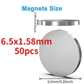 6.5x1.58mm-50pcs