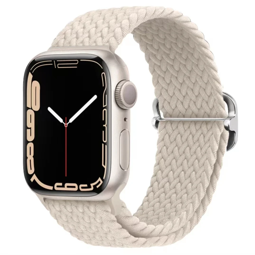 Nylon Braided Solo Loop Watch Band Strap – Universal Fit
