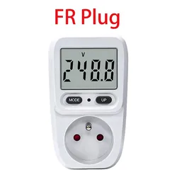 Smart LCD Energy Meter & Power Analyzer Plug - EU/FR (FR plug)