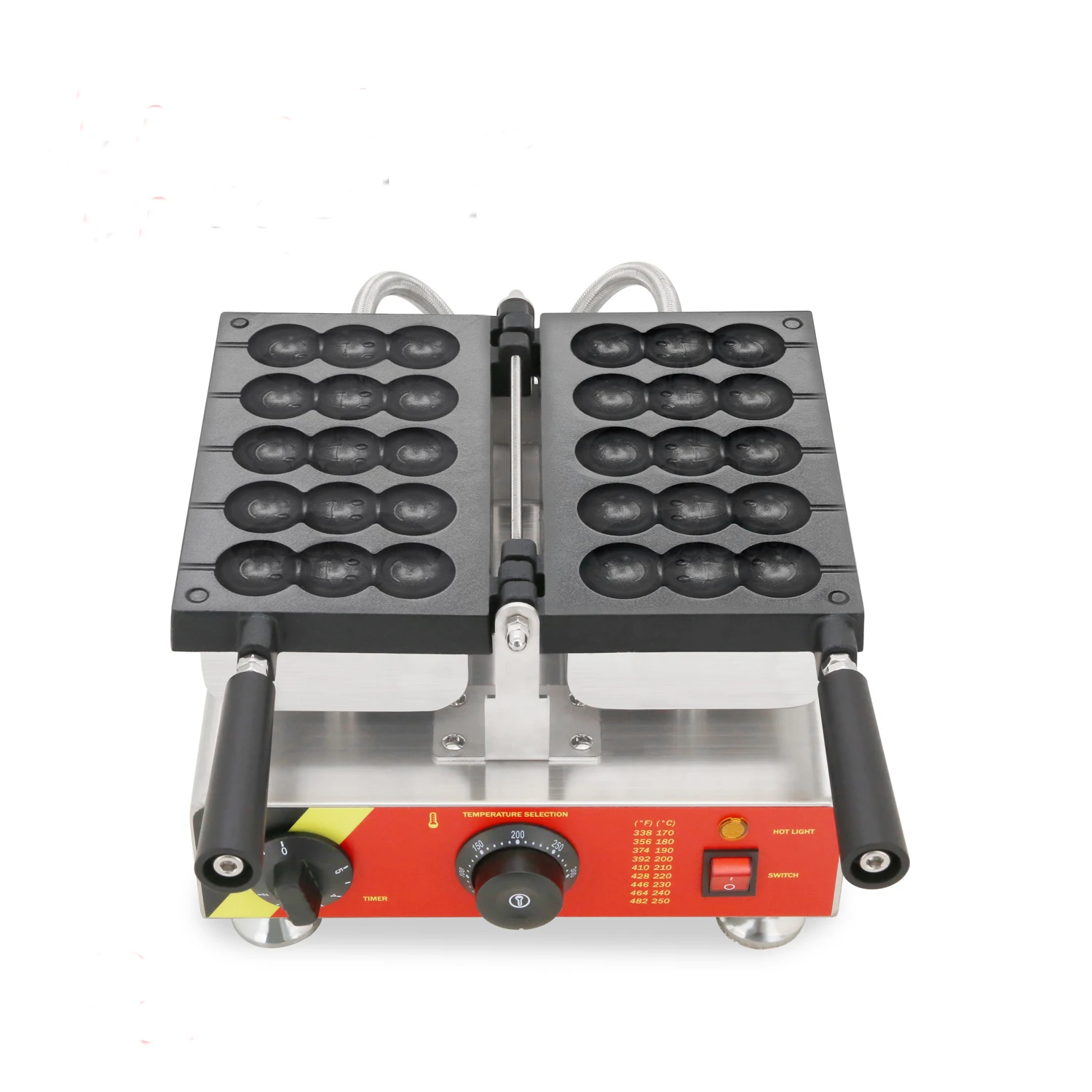 

Вафельница для яиц, 1600 Вт, в форме тыквы