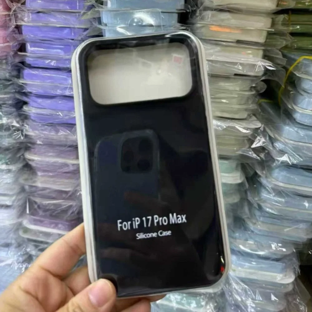 Fashion Original Liquid Silicone Skin Feel Soft Case - Full-Protection Anti-Drop Cover