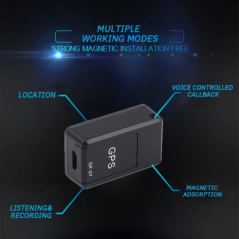 GPS tracker car tracker 1PC small and strong magnetic for car child anti-theft