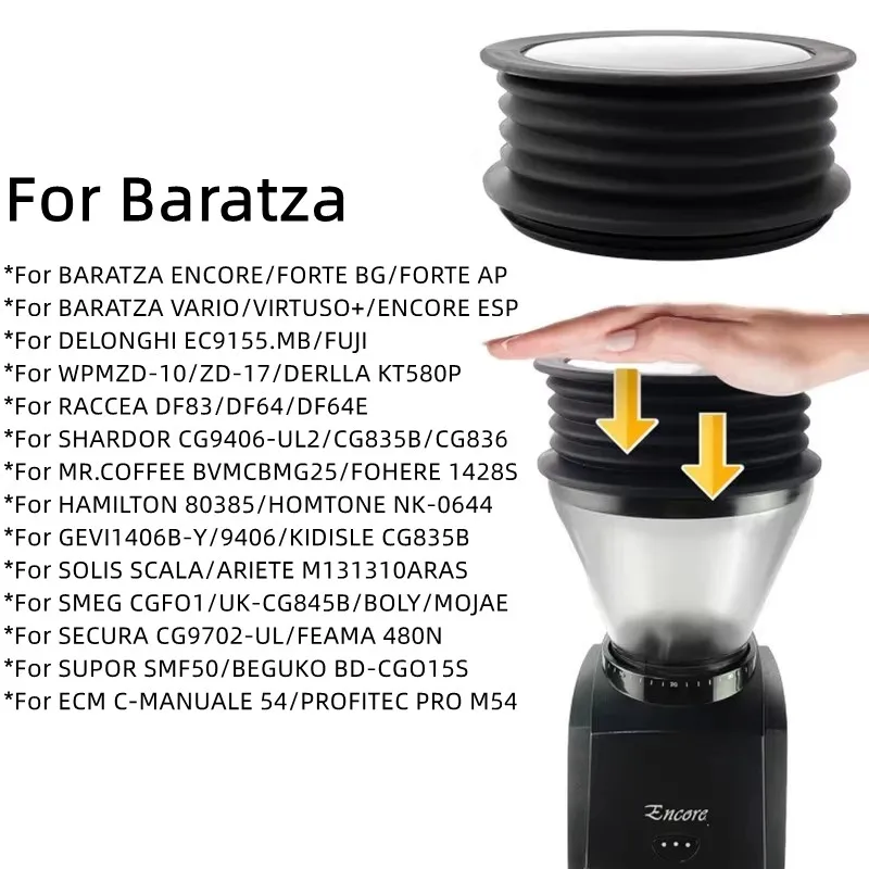 Single Dose Hopper for Baratza Encore WPM Coffee Grinder Bean Bin