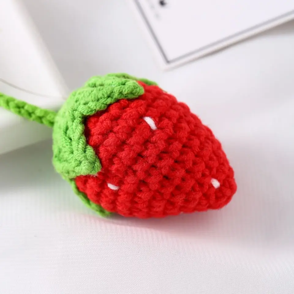 Accessori per specchietti auto con fiori felici, fiore con faccina felice all'uncinetto, fiore lavorato a maglia, fiore fatto a mano, idea regalo all'uncinetto, regalo per lei - Italia