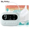 Baby Nasal Aspirator Electric Nose Cleaner with Built-In Music & Night Light Rechargeable Nose Booger Sucker for Infants Babies 1