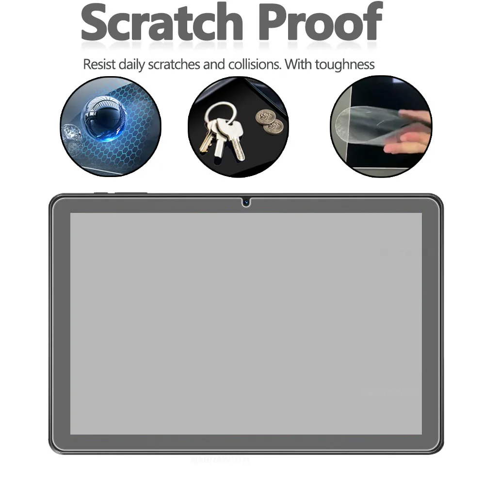 Ultra Thin Hard Clear HD Screen Protector - 2 Pack, Easy Install, Scratch Proof Tempered Glass