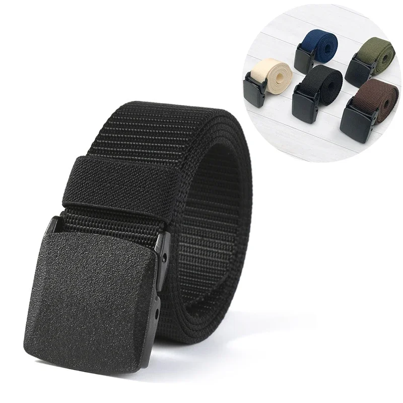 MensBeltNylonFabricBeltMilitaryOutdoorTacticalBeltArmyStyle