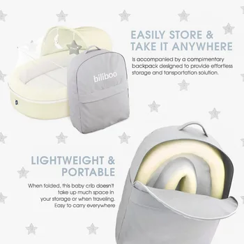 Premium Baby Lounger for Newborn, Infant and Toddler - Baby Nest Lounger 4
