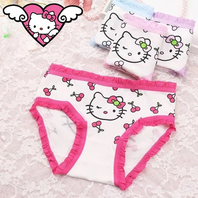 Children's Underwear Girl Hello Kitty, Girls Briefs Hello Kitty