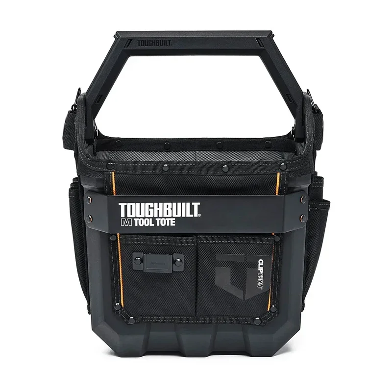 TOUGHBUILT TB-CT-82-12 12 inch hard bottomed tool bag is sturdy, easy to use, portable, and multi storage expert level 2