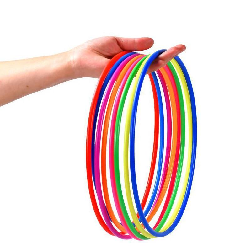 10Pcs Large Size Plastic Rings For Ring Toss Game Outdoor Playground For Kids Adults Carnival Party Favors Juguetes Divertidos flag pattern ears headband for adults kids children hair accessories football match party props gifts cos hairband head jewelry