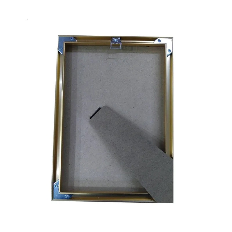 Clip A Z Per Telaio QUARKZMAN 10 Pezzi 3/8'' - Supporto A Scomparsa Per Quadri E Specchi, In Ferro Zincato Con Viti M4, Dimensioni 24x13mm, Argento - 2