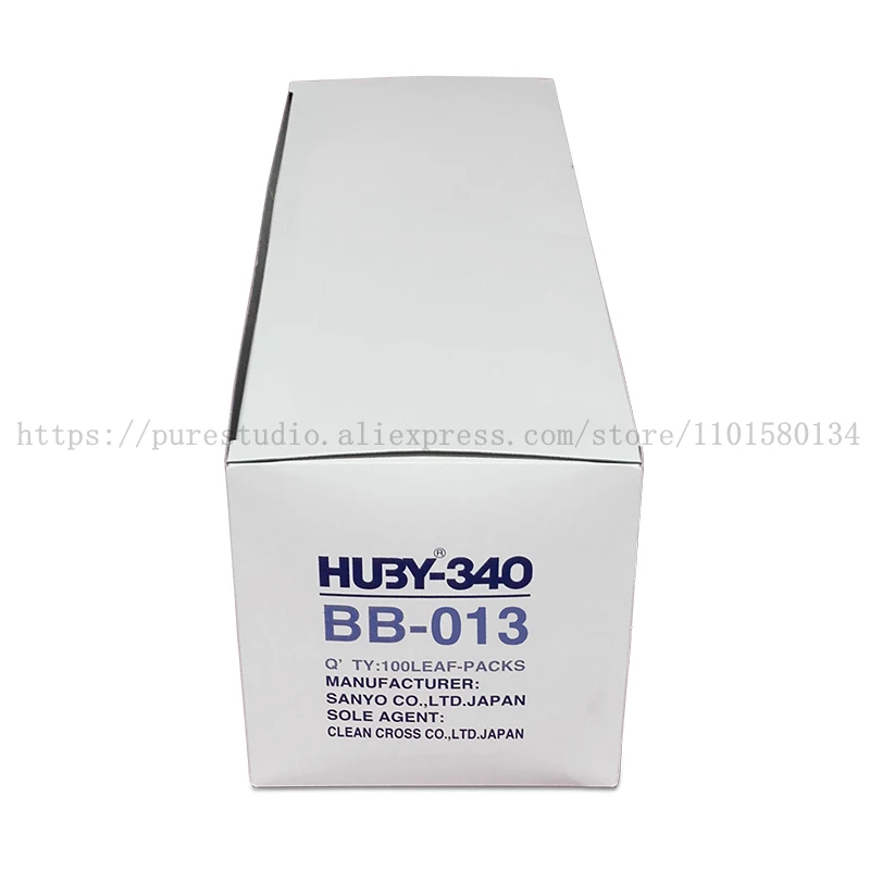 1pack（25pcs）Fiber Optical connector adaptor Cleaner HUBY-340 Dust-free cotton swab wipe stick BB-013 sharp head Optical fiber